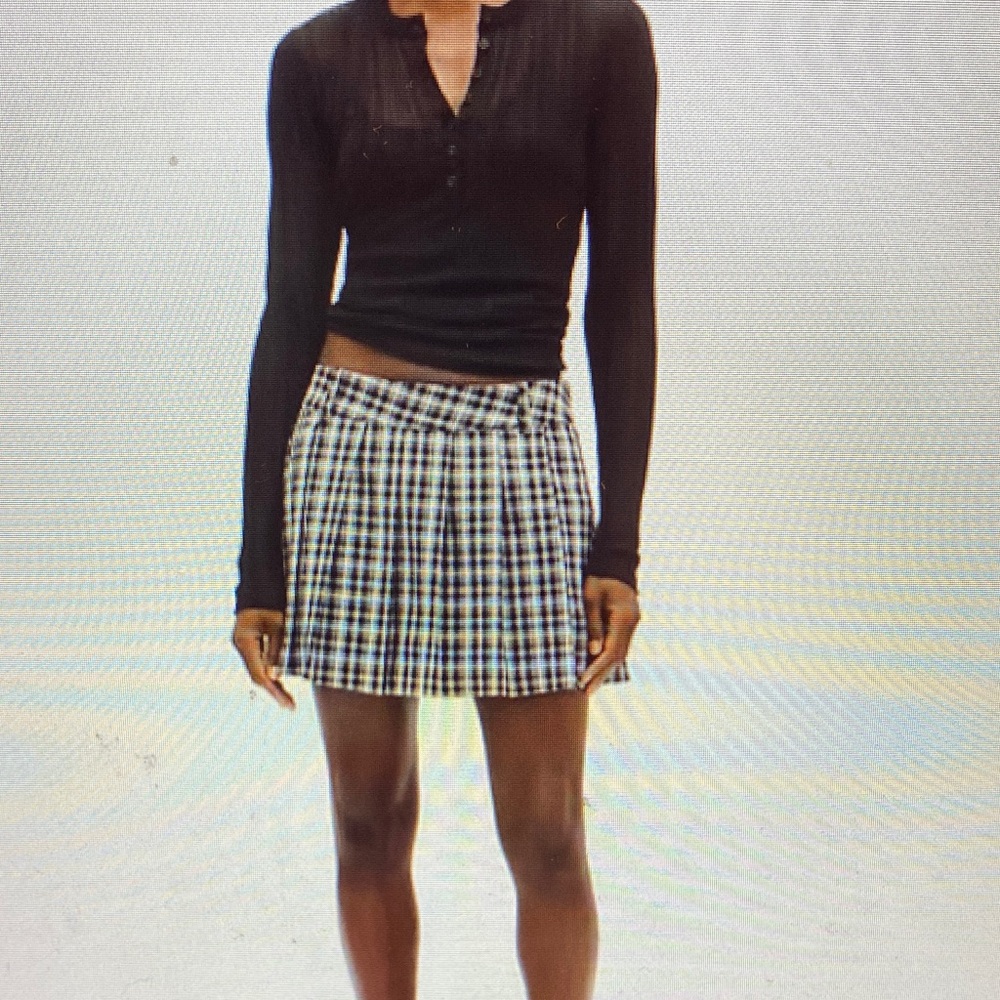 GAP Plaid Mini Skort